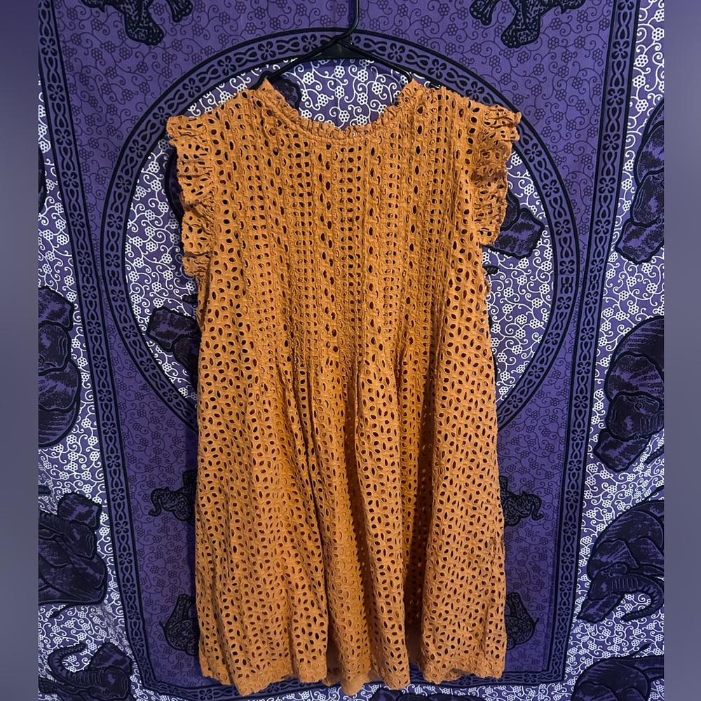 ORANGE MADEWELL NETTED DRESS🧡 - Picture 2 of 3